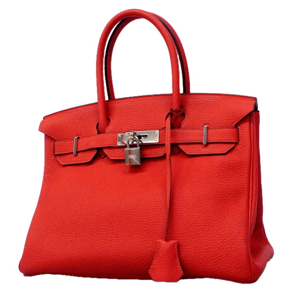 Hermes Birkin 30 Togo Bougainvillea Handbag (T Stamp) - Women's